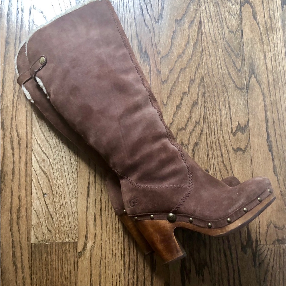 UGG Knee-High heel boots